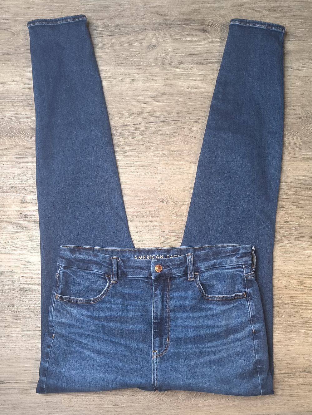 S1177 Curvy Super High Rise Jegging w/31.5" Inseam American Eagle Women's Siz14